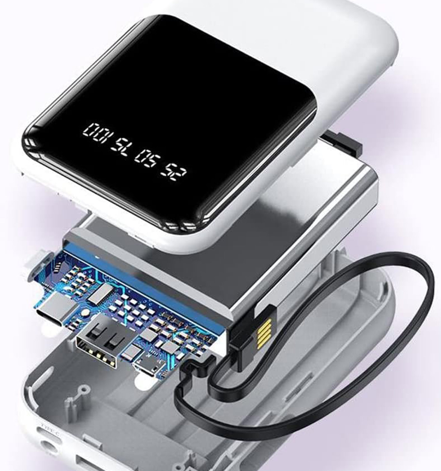 پاور بانک 10000 میلی آمپرWICCOO مدل 48672