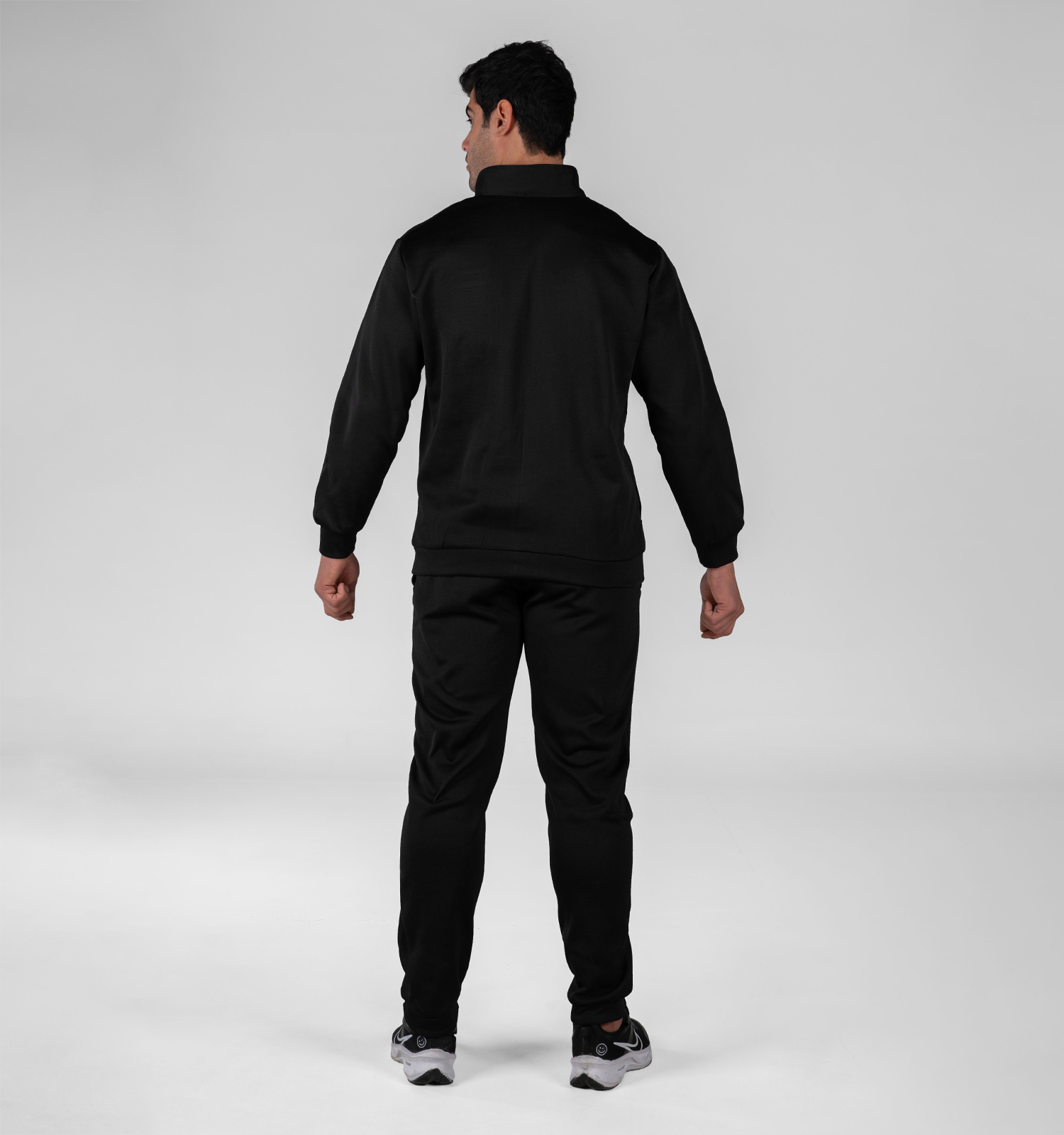ست مردانه سویشرت شلوار مشکی Nike مدل 48642