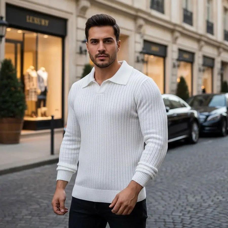 بافت مردانه Collar_Whit مدل 3682