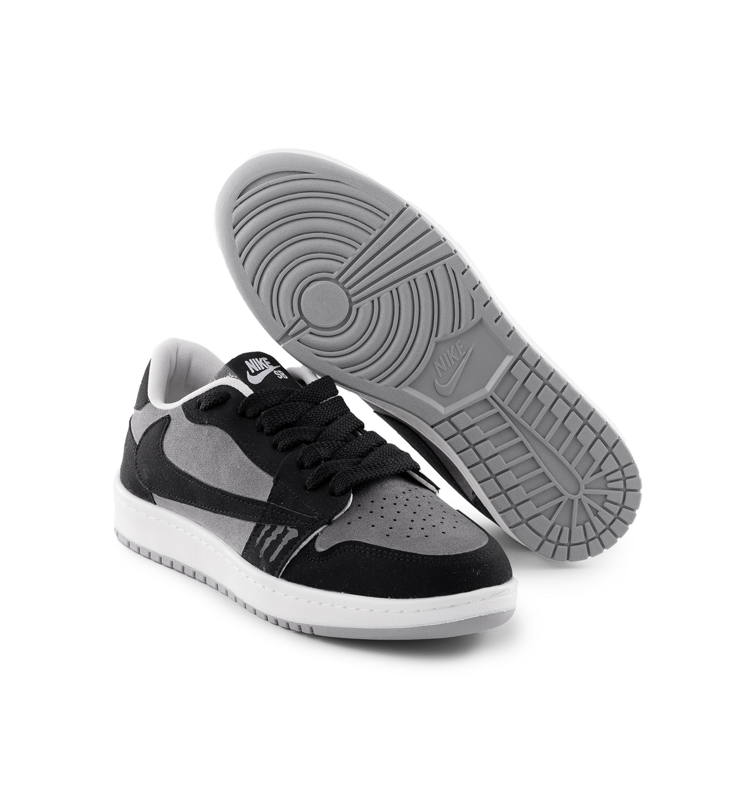 کفش روزمره مردانه Nike چرم مصنوعی بنددار مدل 48804