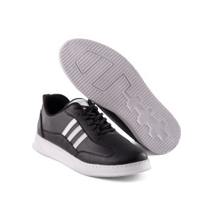 کفش روزمره مردانه چرم مصنوعی بند دار مدل 48729