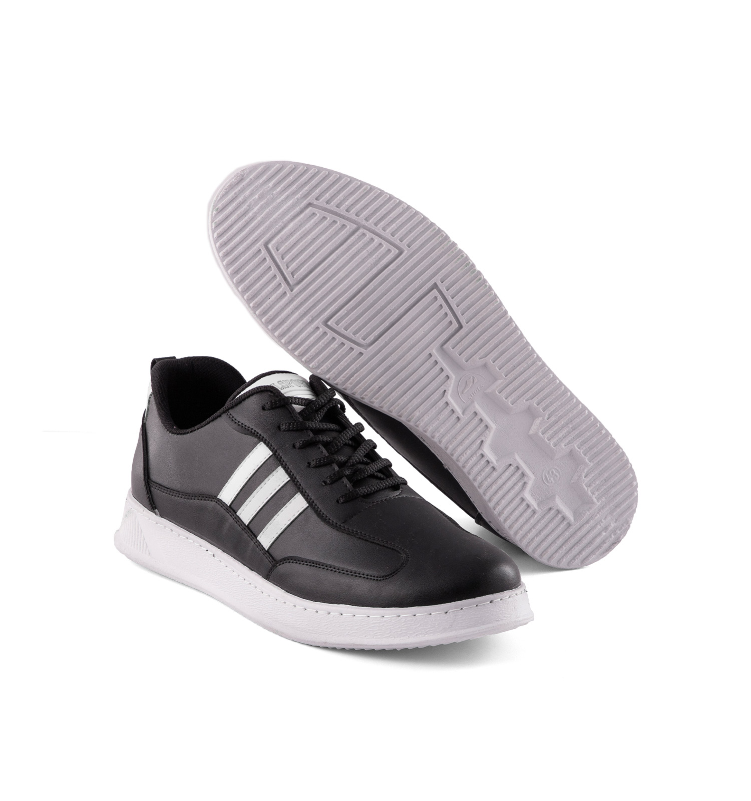 کفش روزمره مردانه چرم مصنوعی بند دار مدل 48729