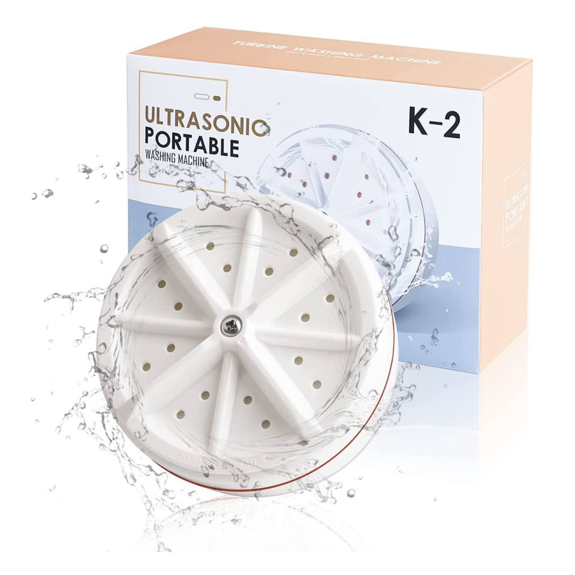 مینی لباسشویی ظرف شویی Ultrasonic مدل K-2