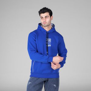 هودی مردانه کلاهدار طرحدار مدل 48949