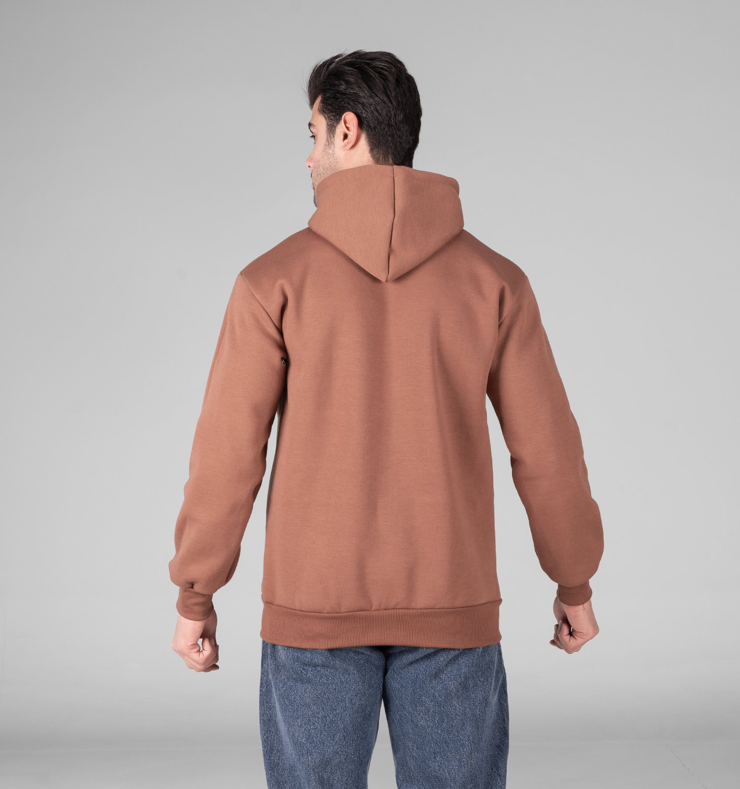 هودی مردانه کلاهدار طرحدار مدل 48947