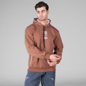 هودی مردانه کلاهدار طرحدار مدل 48947