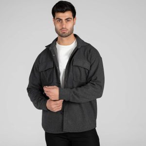 پیراهن اسپرت فوتر مردانه آستین بلند مدل 48890