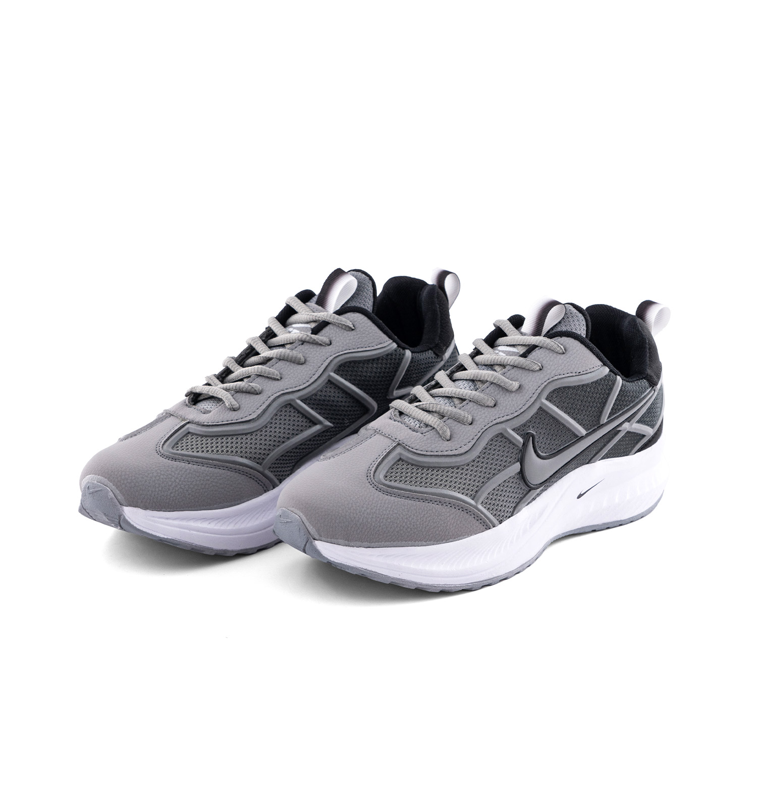 کفش اسپرت Nike مردانه طوسی بندی مدل 48811