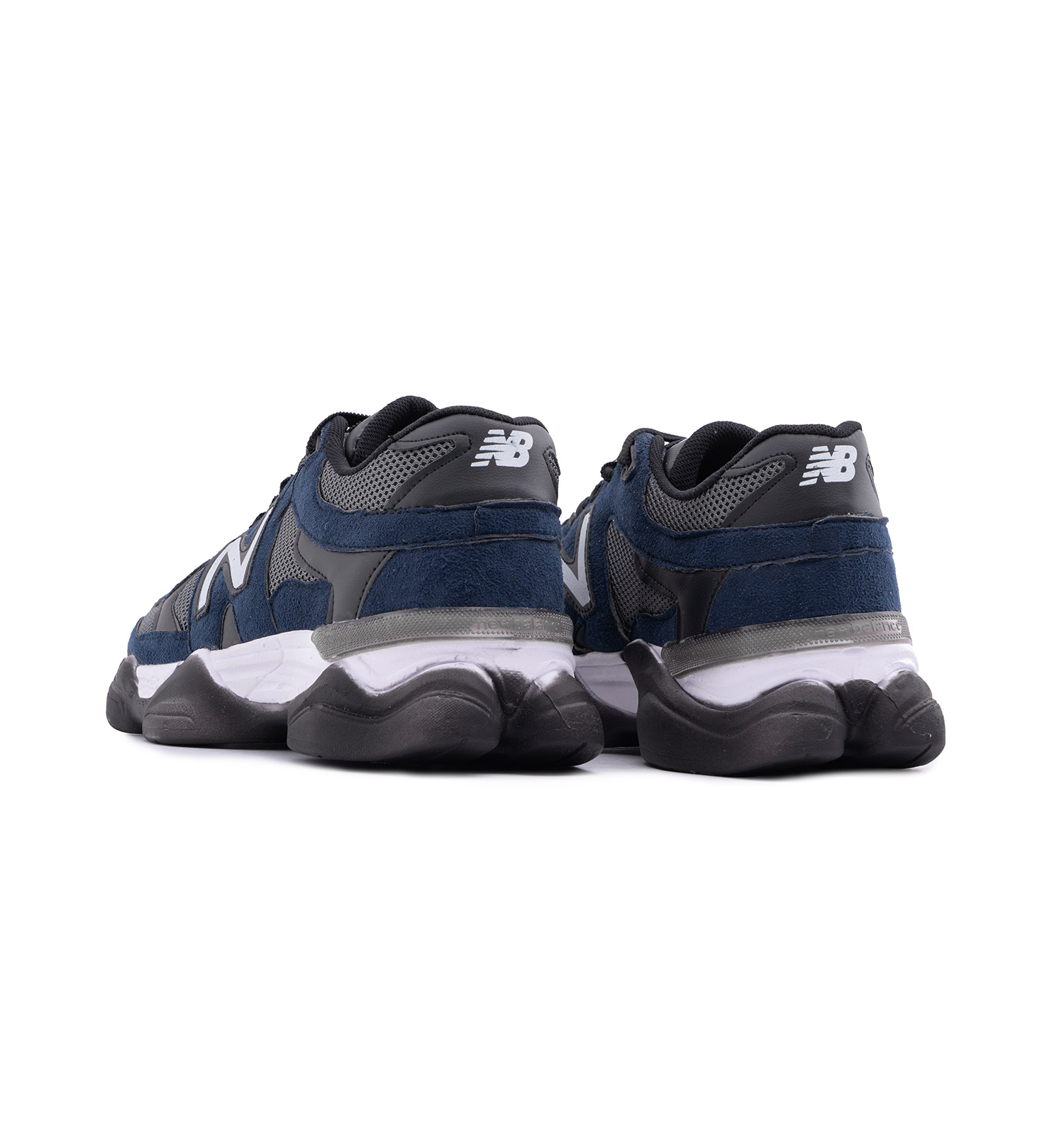 کفش اسپرت New Balance مردانه سرمه ای بند دار مدل 48684