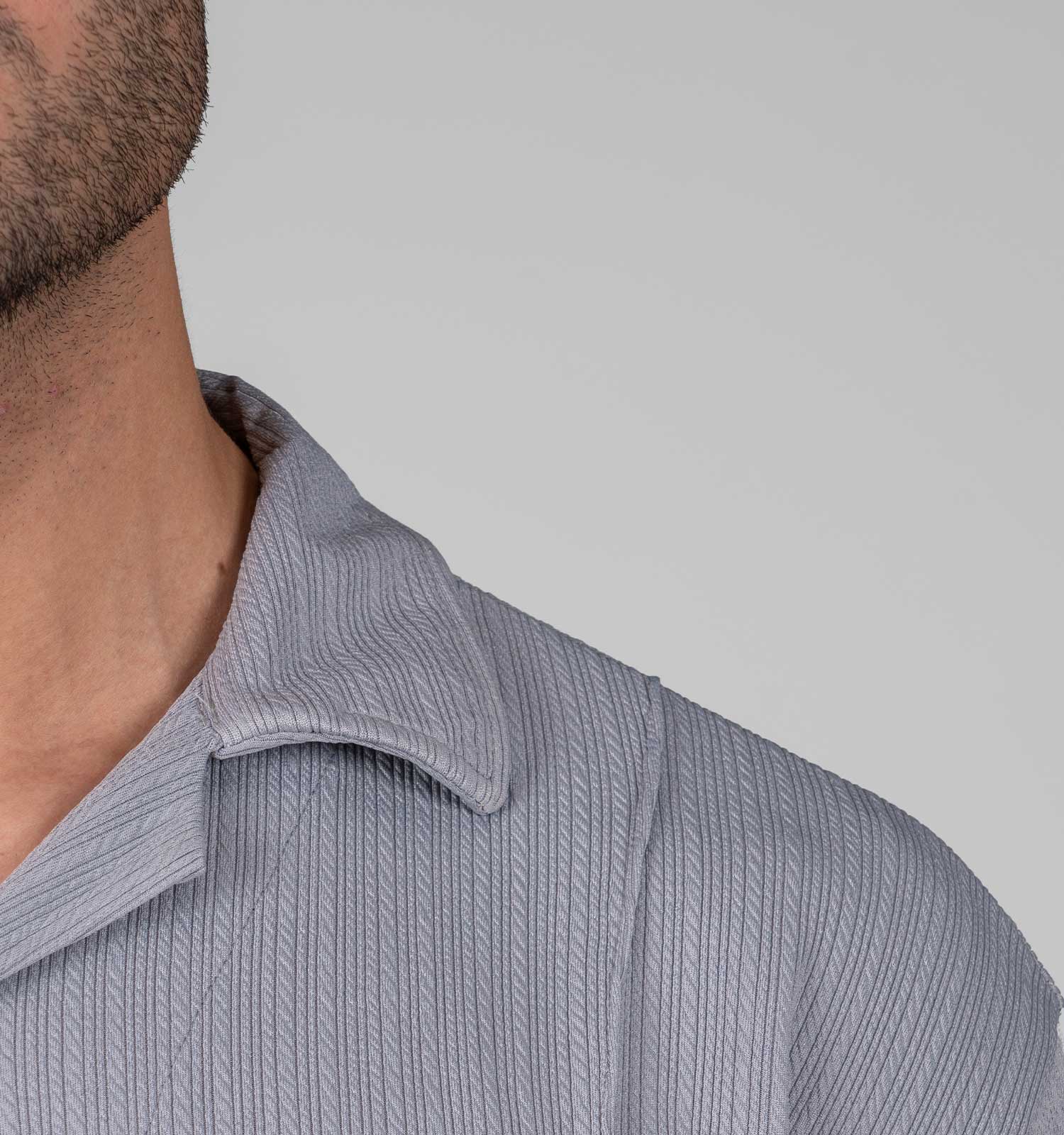 پیراهن مراکشی مردانه آستین بلند راه راه مدل 48800