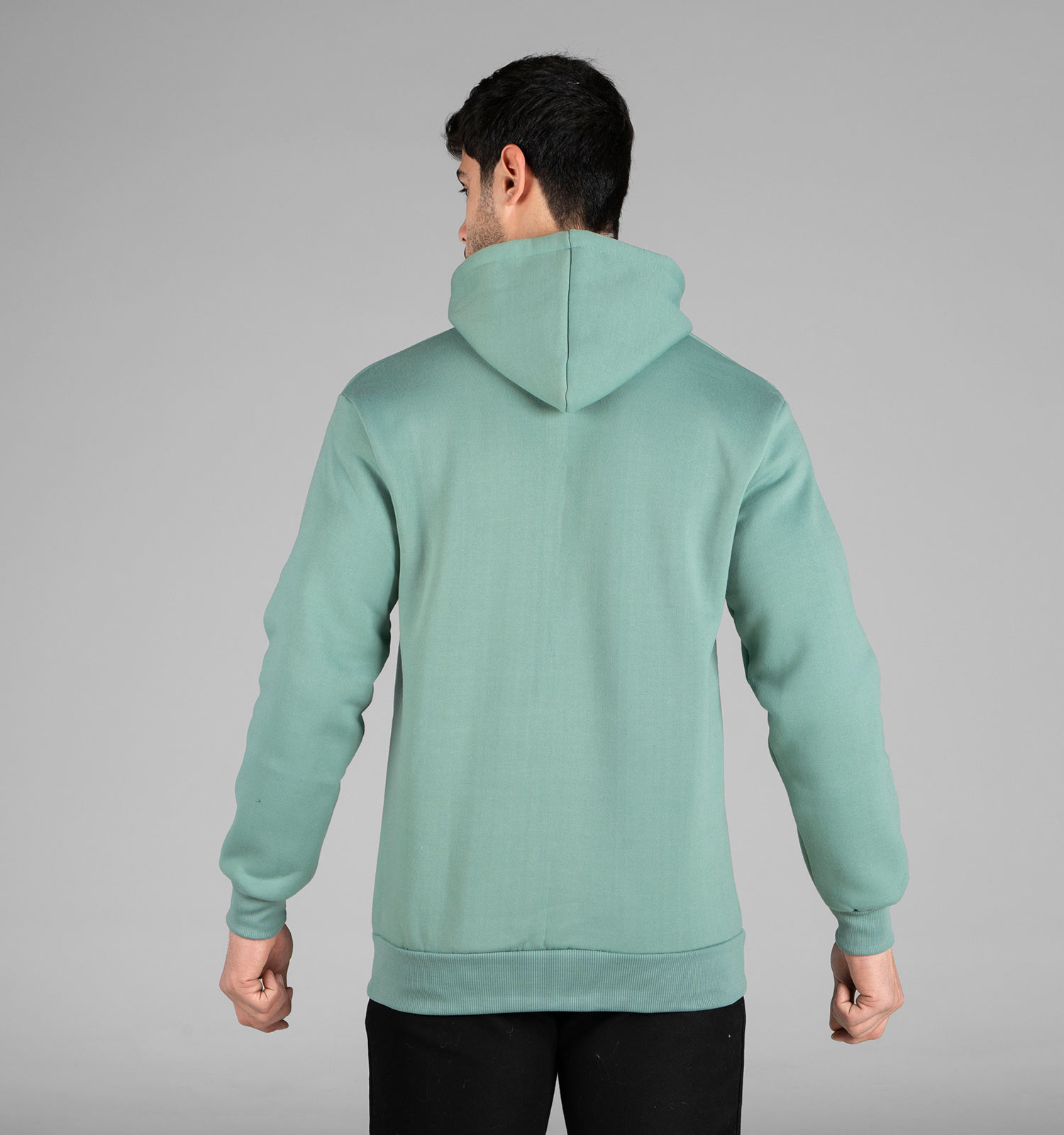 هودی مردانه کلاهدار طرحدار Balenciaga مدل 48903