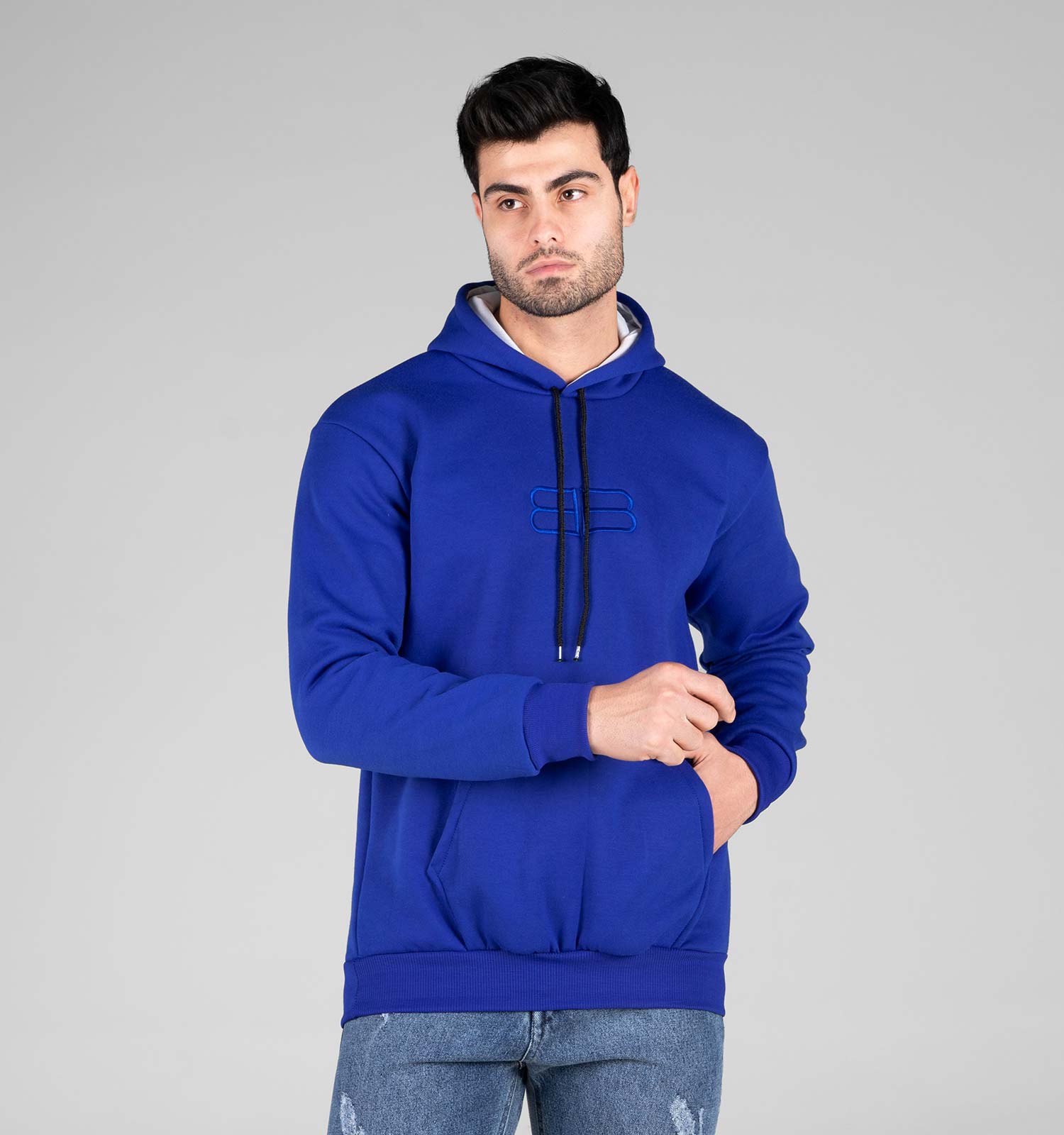 هودی مردانه کلاهدار طرحدار Balenciaga مدل 48906