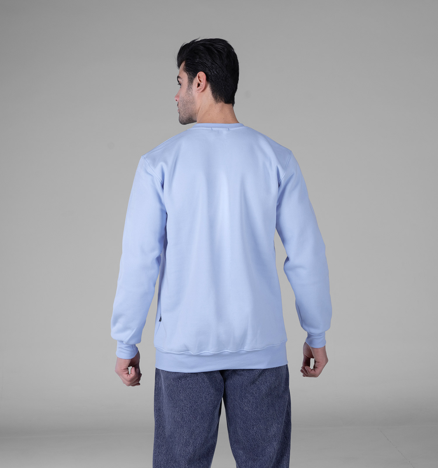 بلوز دورس مردانه یقه گرد ساده Polo مدل 48959