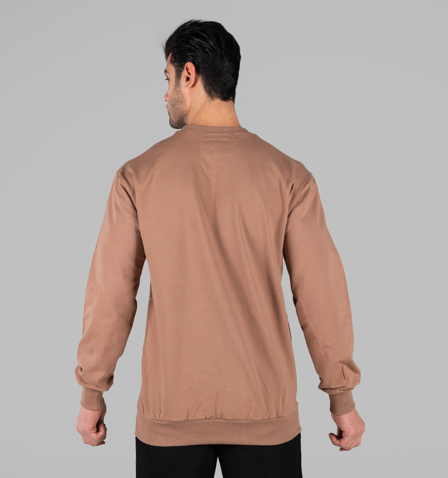 بلوز دورس مردانه یقه گرد طرحدار مدل 49056