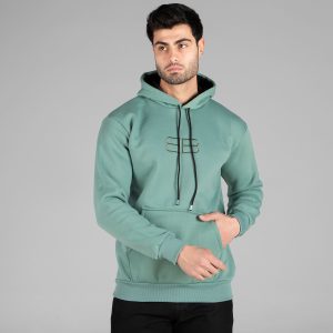 هودی مردانه کلاهدار طرحدار Balenciaga مدل 48903