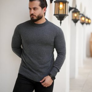 بافت مردانه مدل slaniek زغالی کد6416