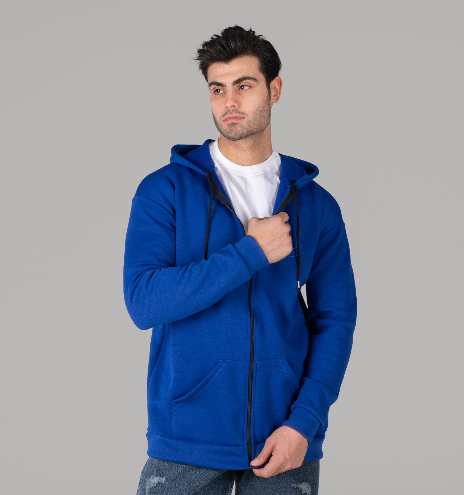 هودی مردانه کلاهدار ساده Nike مدل 48982