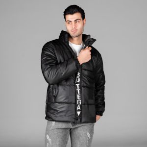 کاپشن اسپرت سیلیکونی مردانه بادی مشکی Bottega مدل 49053