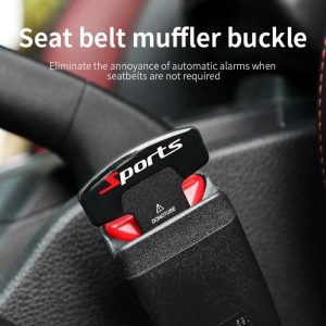 صداگیر آلارم کمربند ایمنی بسته دو عددی چند رنگ