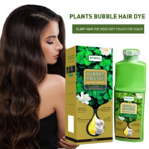 شامپو رنگ مو مشکی بابل موس اصلی 500میل مشکی