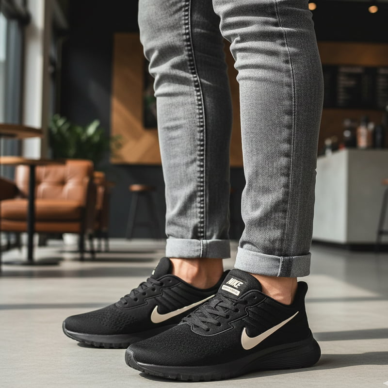 کفش ورزشی مردانه Nike مدل Tigo مشکی
