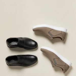 کفش روزمره مردانه مدل Shahab نسکافه ای