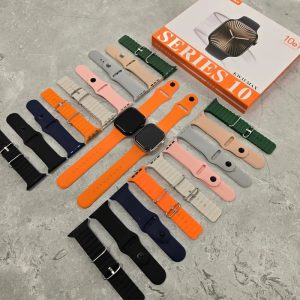 ساعت هوشمند 10 بند مدل KW35 MAX چند رنگ