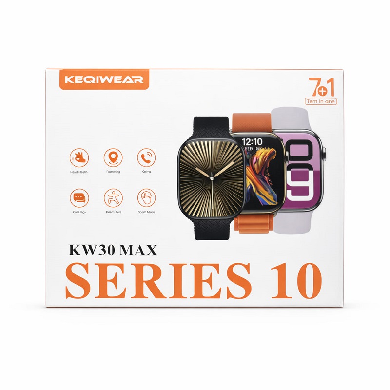 ساعت هوشمند 7بند Kwqiwear مدل Kw30 Max چند رنگ