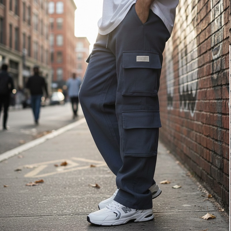 شلوار بنگال کارگو مردانه مدل HAMED طوسی