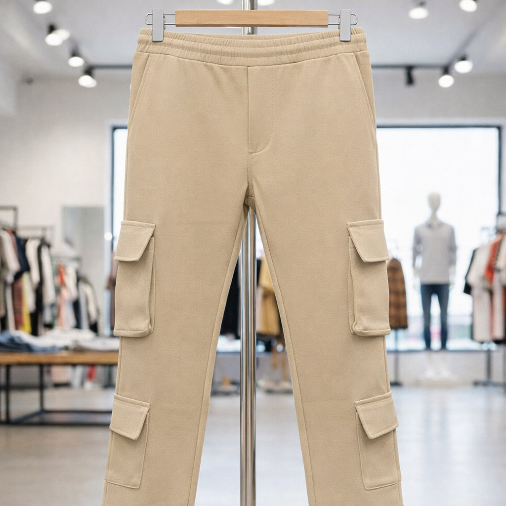 شلوار بنگال کارگو مردانه مدل HAMED کرم