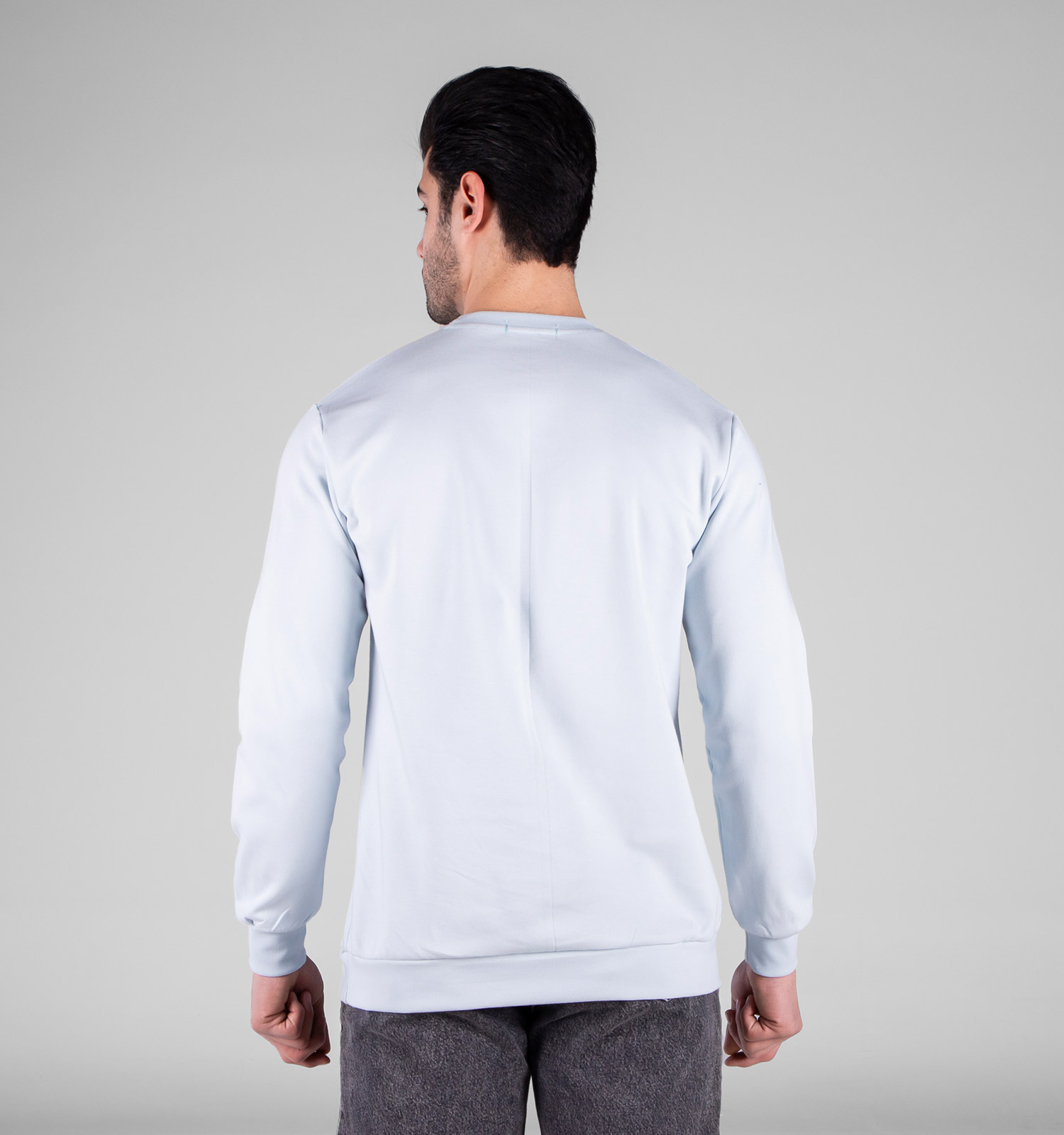 بلوز دورس مردانه یقه گرد طرحدار مدل 49189