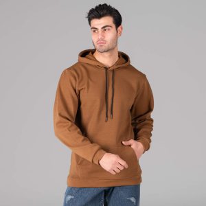 هودی مردانه کلاهدار ساده مدل 49061