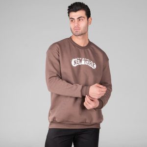 بلوز دورس مردانه یقه گرد طرحدار مدل 49076