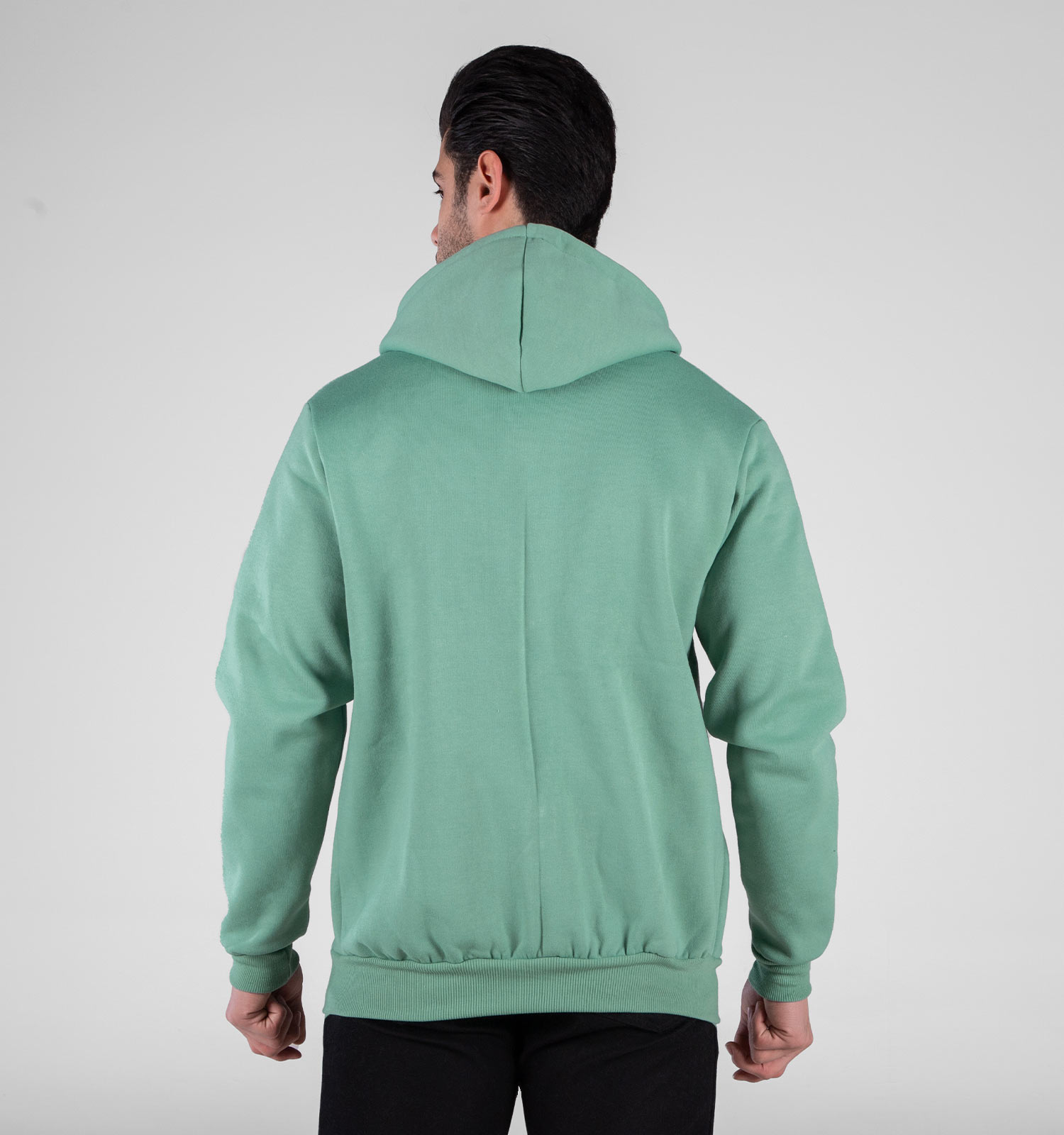 سویشرت کلاهدار مردانه طرحدار مدل 49181