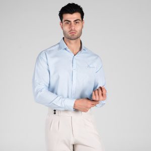 پیراهن مردانه آستین بلند راه راه مدل 49063