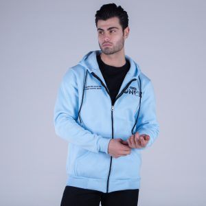 سویشرت کلاهدار مردانه طرحدار مدل 49180