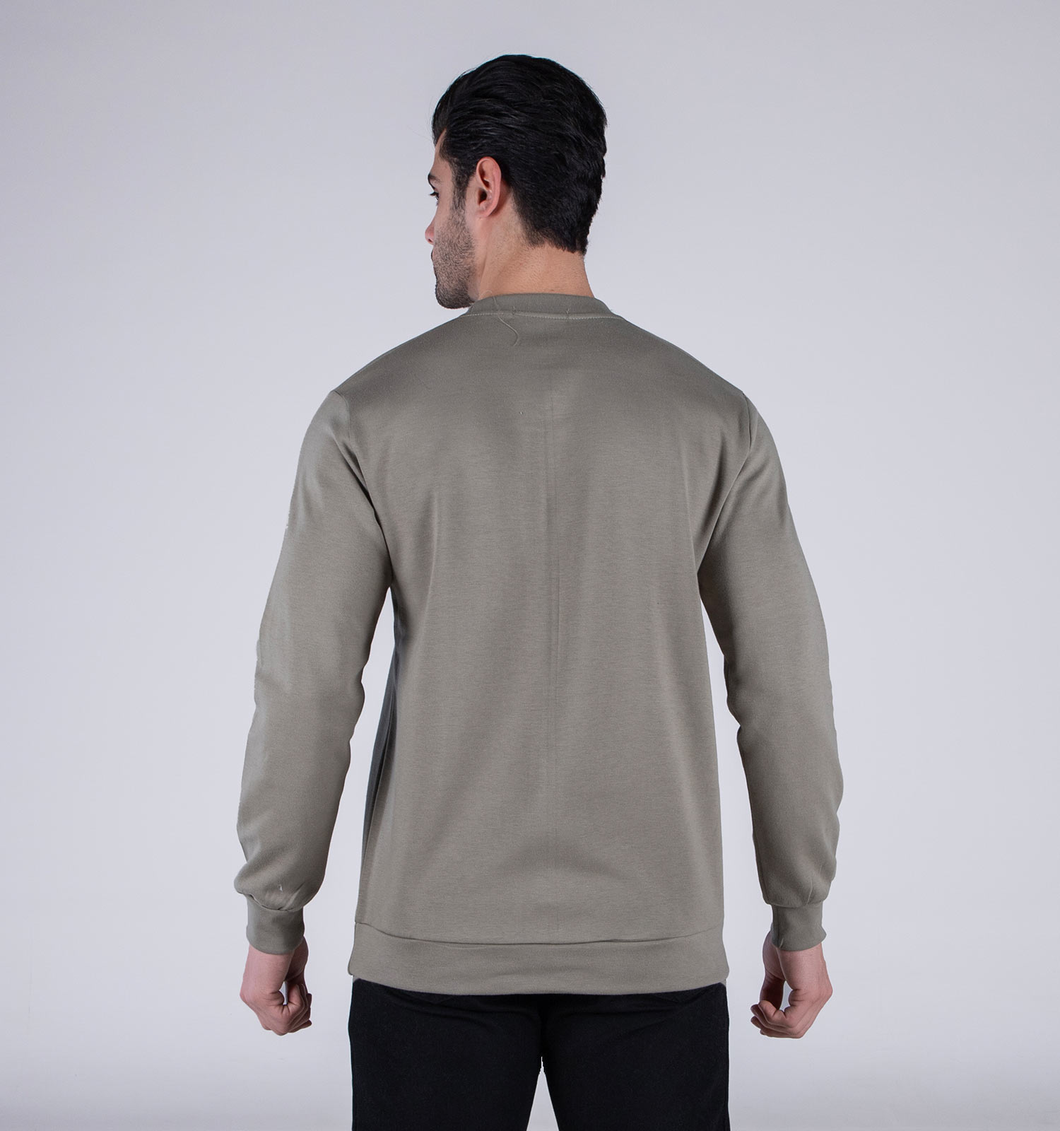 بلوز دورس مردانه یقه گرد طرحدار مدل 49191