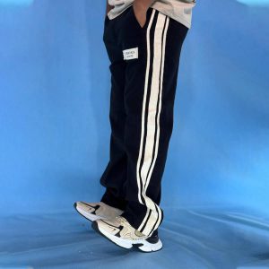 شلوار مردانه Strip_Black مدل 3789