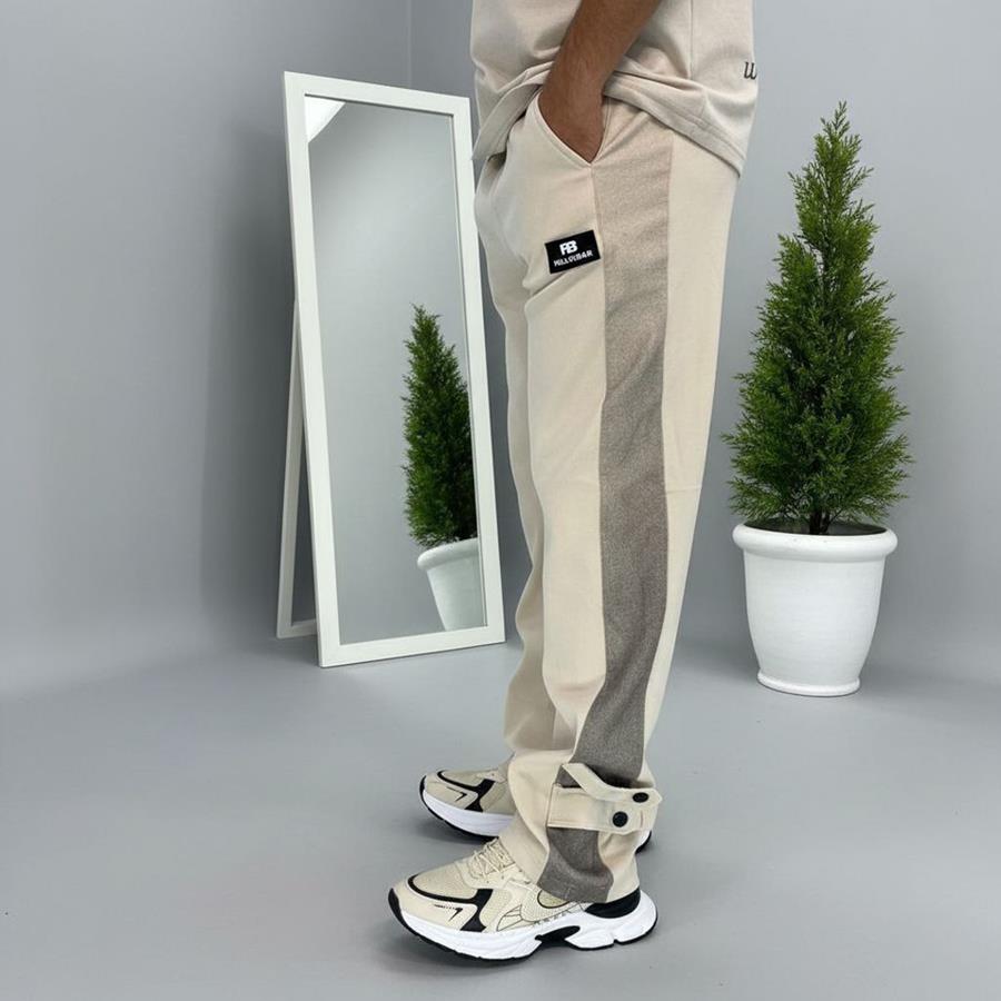 شلوار مردانه Pants_Cream مدل 3790