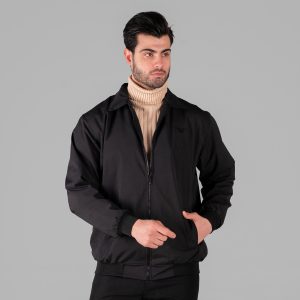 کاپشن اسپرت مموری مردانه مشکی مدل 49320