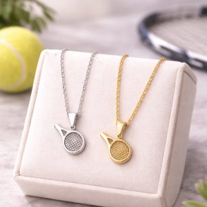 گردنبند زنانه مردانه مدل tennis کد 6456