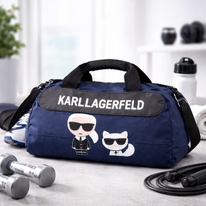 ساک ورزشی مدل karllagerfeld سورمه ای کد 6462