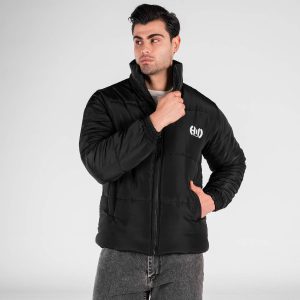 کاپشن اسپرت مموری مردانه بادی مشکی مدل 49256