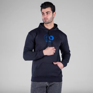 هودی مردانه کلاهدار طرحدار مدل 49159