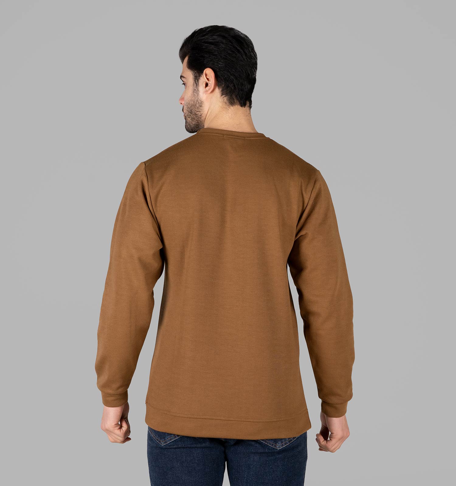 بلوز دورس مردانه یقه گرد طرحدار مدل 49327