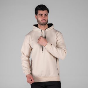 هودی مردانه کلاهدار طرحدار مدل 49313