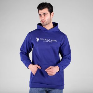 هودی مردانه کلاهدار طرحدار مدل 49178