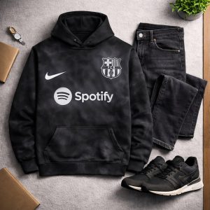 هودی مدل بارسلونا مشکی