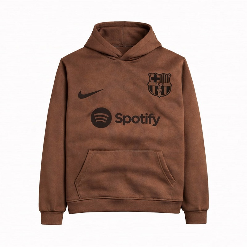 هودی مدل بارسلونا قهوه ای