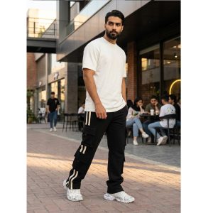 شلوار مردانه شش جیب دونوار مدل Sardar مشکی
